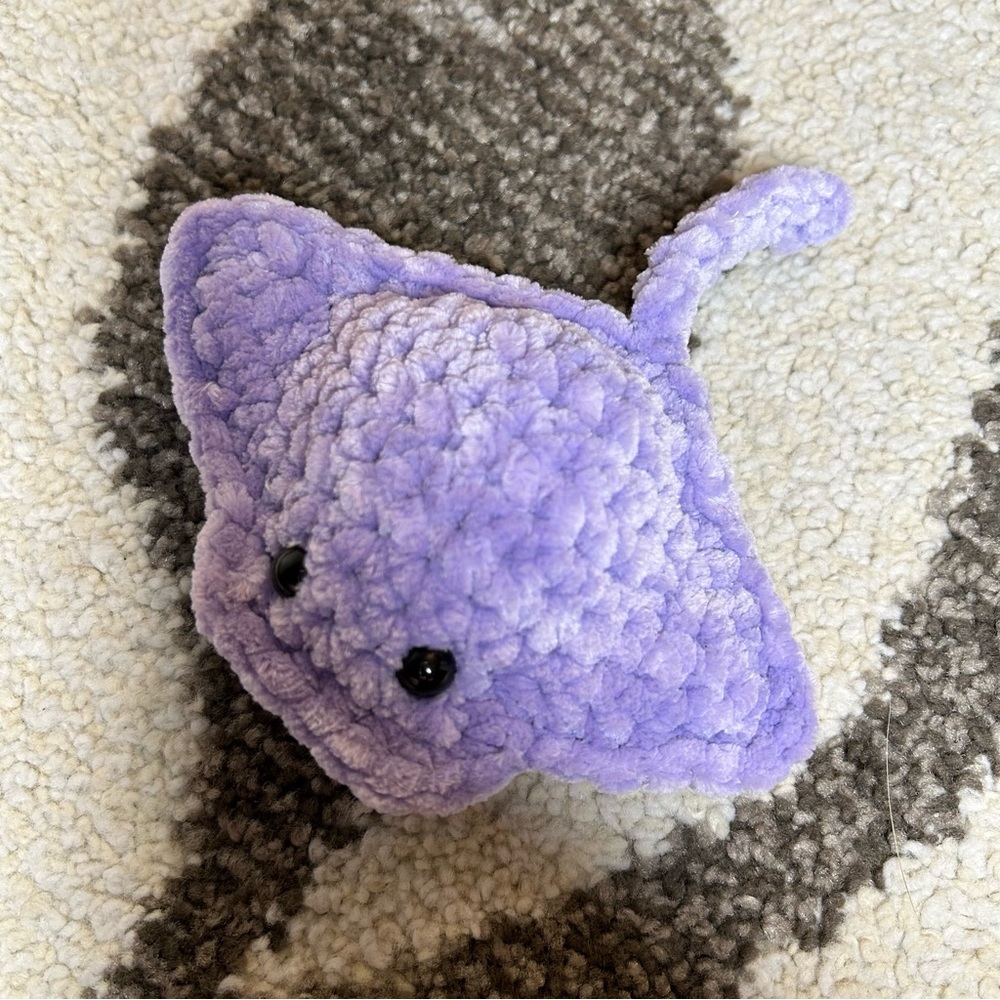 Hand Crocheted Amigurumi Sting Ray
